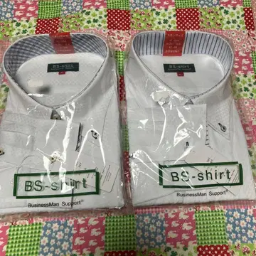 BS 셔츠 비즈니스 셔츠 4L 사이즈 화이트 2개