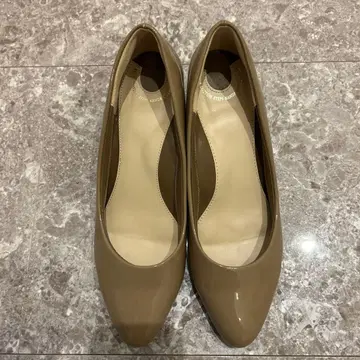 RANDA 우천 겸용 코튼 스텝스 펌프스