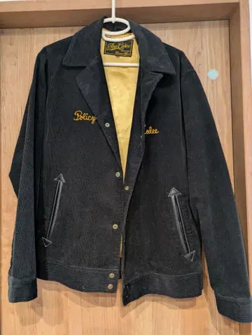 The Calee 칼리 블랙 코듀로이 자켓 L