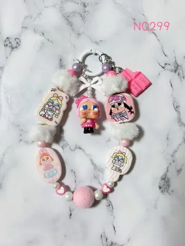 크라이 베이비 키링 핑크 NO 299