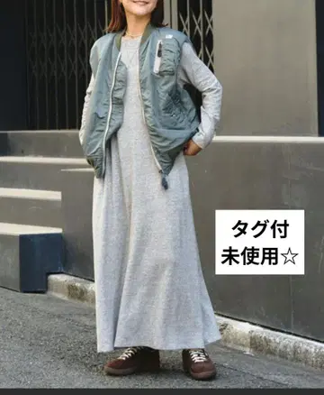 아웃도어프로덕츠 ULT 슬라브 스트레치 롱 원피스 택 포함 새상품 그레이