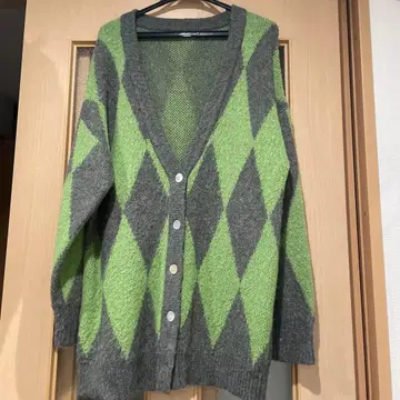 JEANASIS 다이아몬드 패턴 가디건