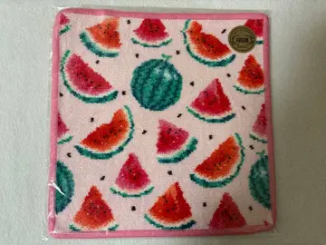 [ 미개봉 새상품 ] FEILER 페이러 수박도트 손수건 WEB 한정판