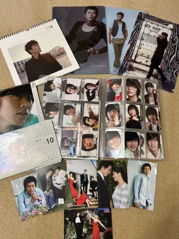 현빈 달력 포토 카드 세트