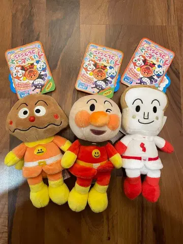 프리치이 봉제 인형 쇼쿠팡맨 카레빵맨 세트 봉제 인형