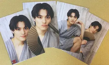 KENSHIN 우에무라 켄신 브로마이드 원엔 018 4장 세트