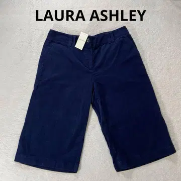 택 포함 새상품 로라 애슐리 13호 하프 팬츠 코듀로이 원단