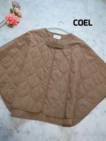 COEL 코엘 퀼팅 케이프