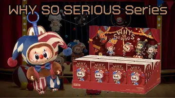 WHY SO SERIOUS 시리즈 봉제 인형 펜던트 모듬