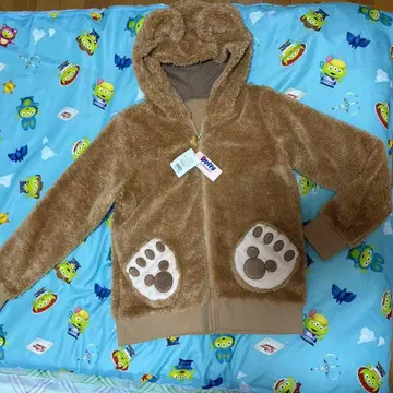 DUFFY 곰 귀 달린 후드티 M 사이즈