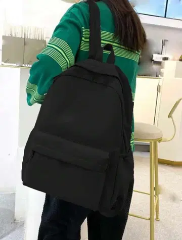 커스텀 이름표 심플 백팩