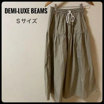 새상품급 [Demi-Luxe BEAMS] 데밀룩스 빔즈 롱 스커트 36