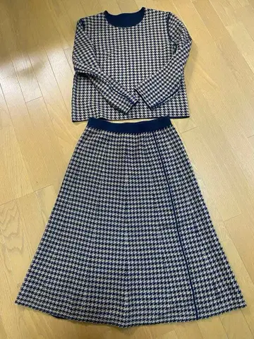 자유구 니트 셋업 M 사이즈