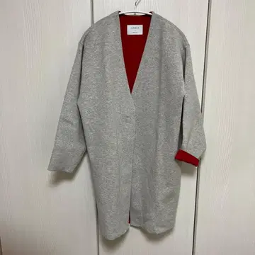 MARIED'OR 그레이/레드 가디건 사이즈 I