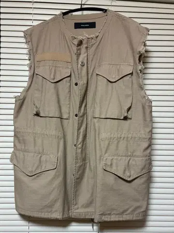 JOURNAL STANDARD M-65 컷오프 밀리터리 베스트