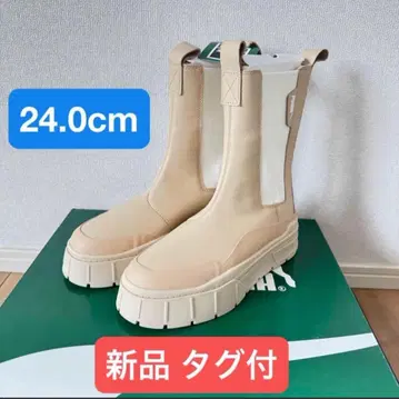 새상품 택 포함 푸마 PUMA 메이즈 스택 첼시 부츠 24.0cm