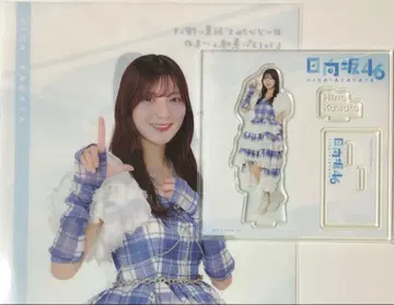 히나타자카46 카와타 히나 로손 복권 아크릴 스탠드 클리어 파일