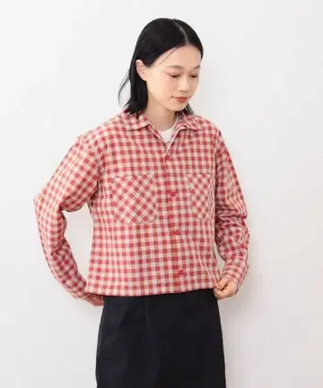 50s Check Work Shirt /orSlow x BEAMS BOY