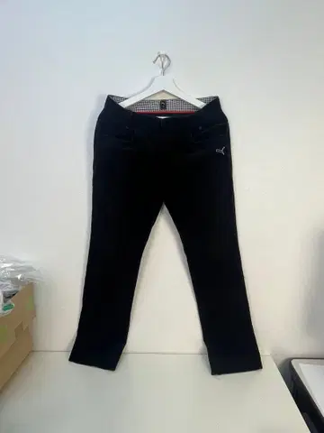 푸마 골프 팬츠 코듀로이 79cm 블랙