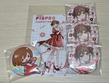 MEIKO 플라워 레트로 룩 후와푸치 복권 캔뱃지 하츠네 미쿠 묶음 판매