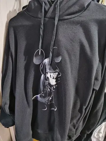 컨디션 최상 그라니프 킹덤하츠 미키 후드티 XL