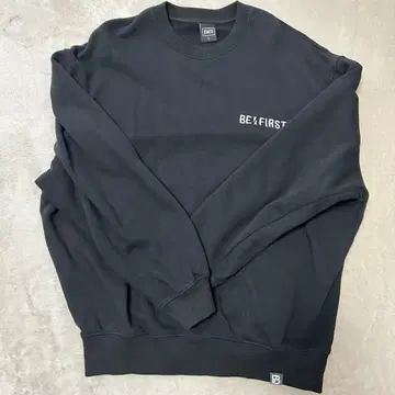 BE:FIRST 크루넥 맨투맨 블랙 L