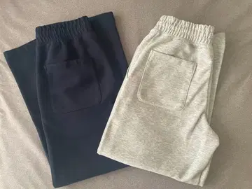 UNIQLO:C 맨투맨 와이드 팬츠 S