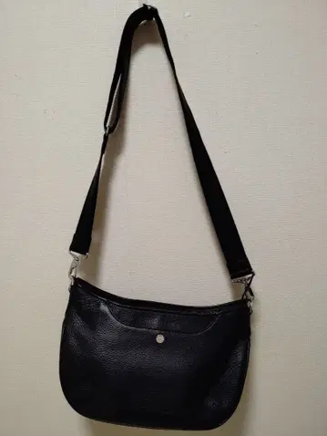 PELLE MORBIDA 블랙 숄더백