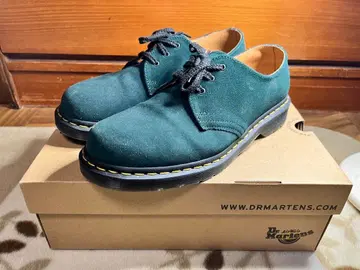 Dr. Martens 다크 그린 옥스퍼드 신발