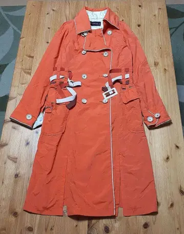 *TRUMP* 오렌지 트렌치코트