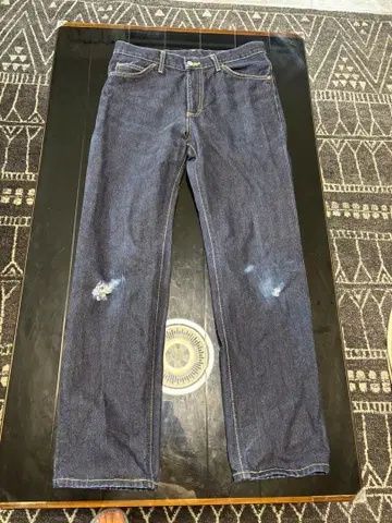 리 스트레이트 청바지 w33 인디고