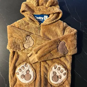 디즈니씨 여성용 더피 후드티 L 사이즈