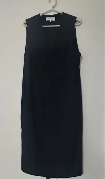 로페 피크닉 네이비 롱베스트 원피스