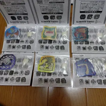 몬스터 헌터 와일즈 캐릭터 마그넷 묶음 판매 2