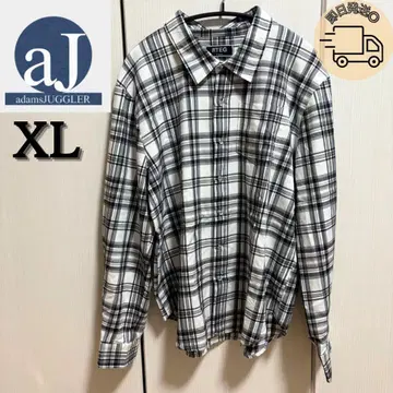 RTEG 시크 체크 롱 셔츠