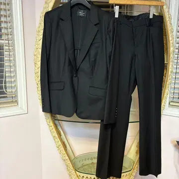 23구 블랙 울 수트 셋업