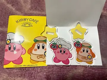 커비 카페 아크릴 스탠드 커비 & 와돌디