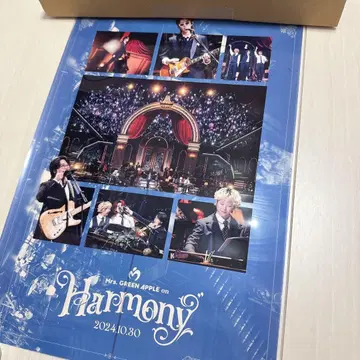 미세스 Harmony 클리어 포스터 포스터 특전 블루 10/30