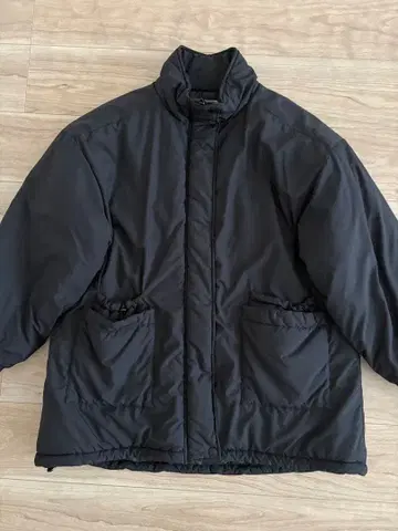 coen 패딩 미들 코트