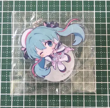 하츠네 미쿠 레이싱 미쿠 2019ver. 아크릴 키체인