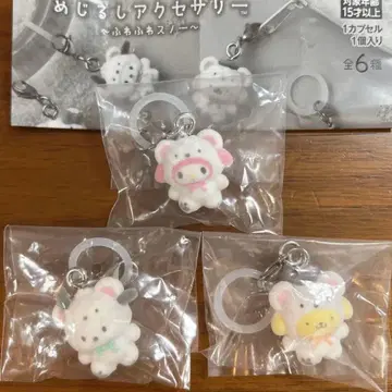 메지루시 액세서리 산리오 캐릭터즈 포근포근 스노우 세트