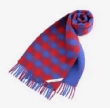 새상품 PLST CASHMERE SHA 머플러 캐시미어 블루