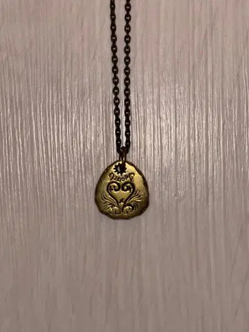 목걸이 골드 빈티지