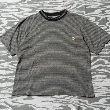 90s ALIEN WORKSHOP 멀티 보더 모크넥 T셔츠