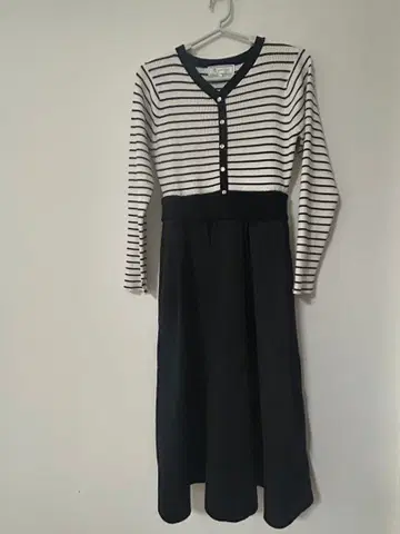 ROPE PICNIC 스트라이프 니트 원피스