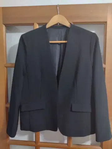 노카라 자켓 L 블랙