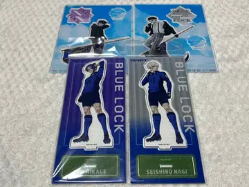 블루 록 나기 세이시로 미카게 레오 아크릴 스탠드 플래그 FLAG