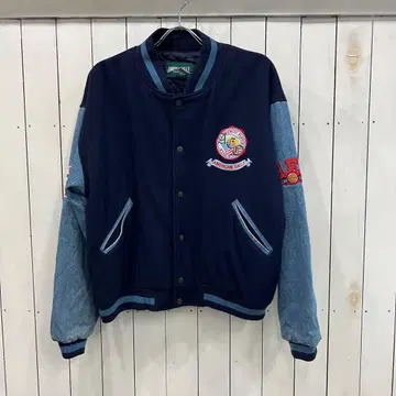 90s AMERICAN EAGLE 바시티 자켓