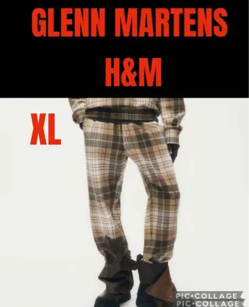 글렌 마틴스 GLENN MARTENS H&M 맨투맨 팬츠