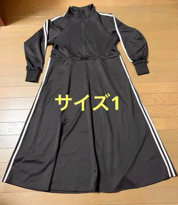 PUNYUS 저지 원피스 블랙 사이즈 1 새상품급